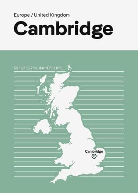 Cambridge City Map