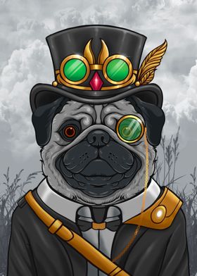 Golden bulldog