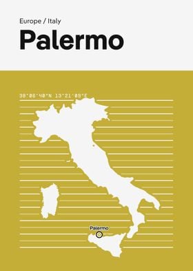 Palermo City Map