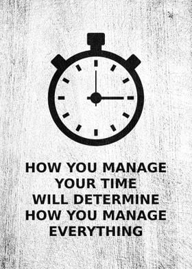 Manage Time and Everything