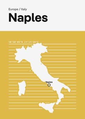 Naples City Map