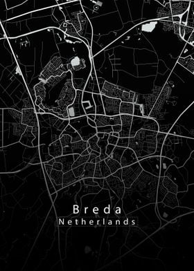 Breda City Map