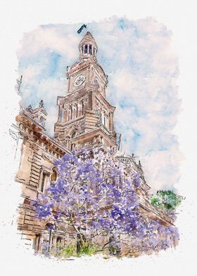 Watercolor Sydney