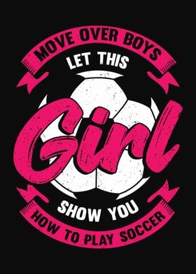 Female Soccer Player Girl