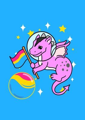 Dragon Astronaut Pan Pride