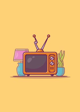 Vintage television