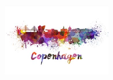 Copenhagen skyline