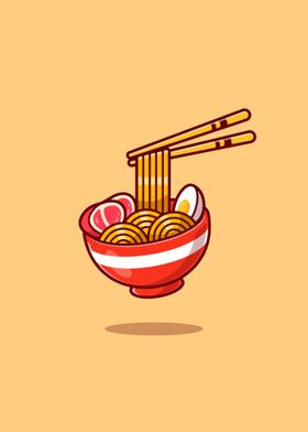 Ramen noodle egg