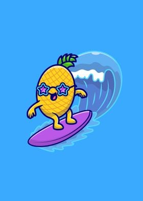 pineapple surfing