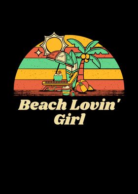 Beach Lovin Girl Summer