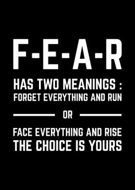 Fear