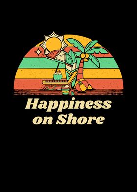 Happiness on Shore Beach