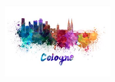 Cologne skyline