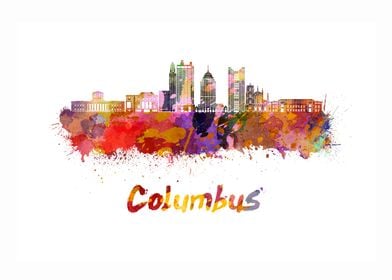 Columbus v2 skyline