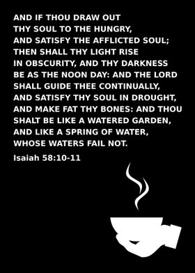 Isaiah 58 10 11