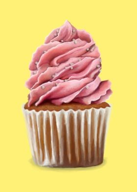 Pink Cupcake