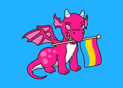 Pan Pride Dragon Pansexual