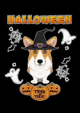 Happy Halloween Welsh Corg