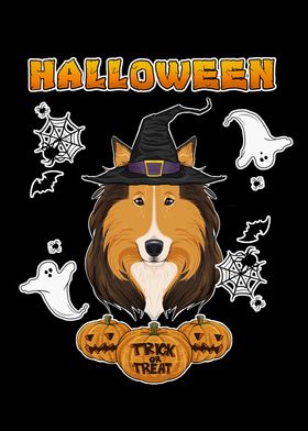 Happy Halloween Collie