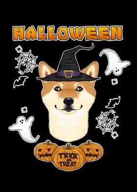 Happy Halloween Shiba Inu