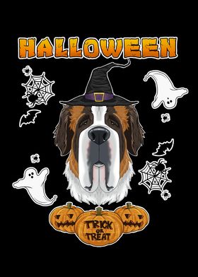 Halloween Saint Bernard