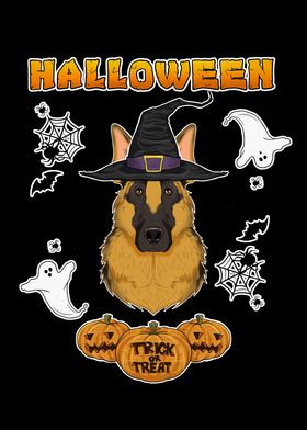 Halloween German Shepherd