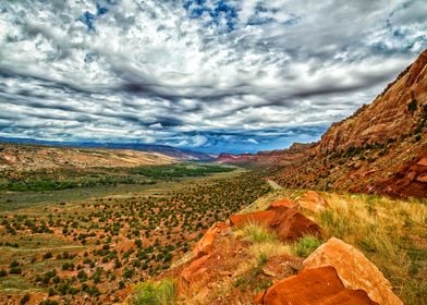 Comb Wash and Ridge