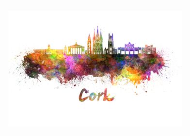 Cork skyline