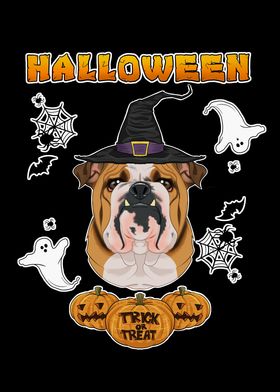 Halloween English Bulldog