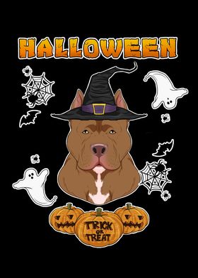 Happy Halloween Pitbull