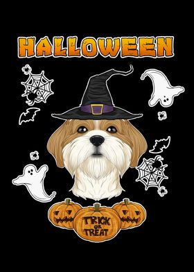 Happy Halloween Shih Tzu