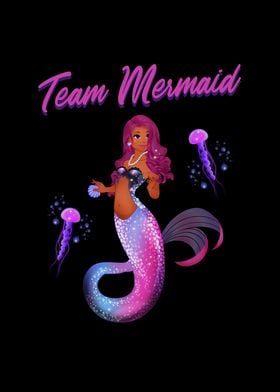 Mermaid Swimming Team