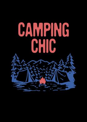 Camping Chic Summer Camper