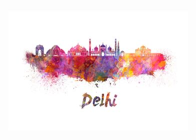 Delhi  skyline