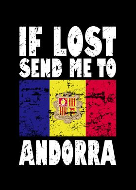 Andorra Flag Saying