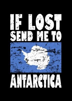 Antarctica Flag Saying