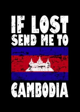 Cambodia Flag Saying