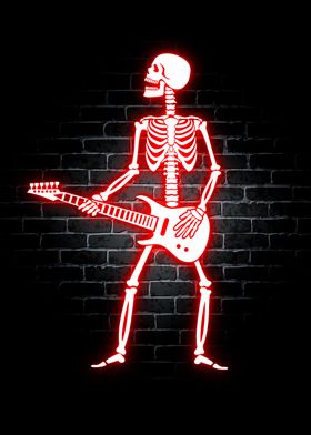 Guitar Neon Music