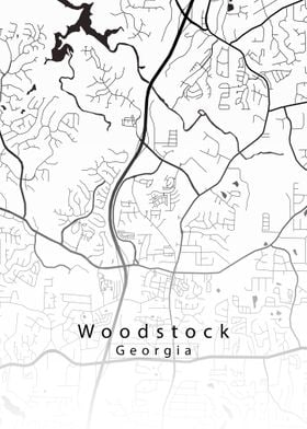 Woodstock City Map