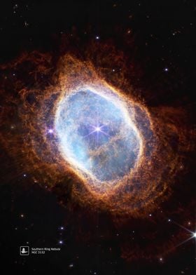 Southern Ring Nebula JWST