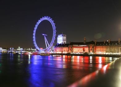 London Eye At Night