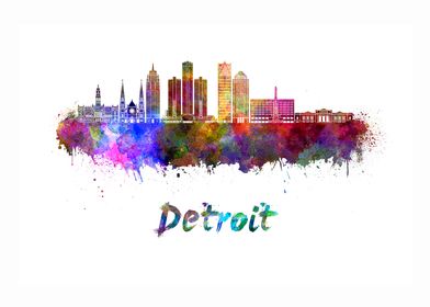 Detroit v2 skyline