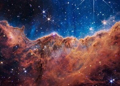 Carina Nebula by NASA JWST