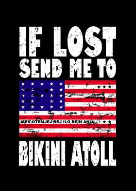 Bikini Atoll Flag Saying