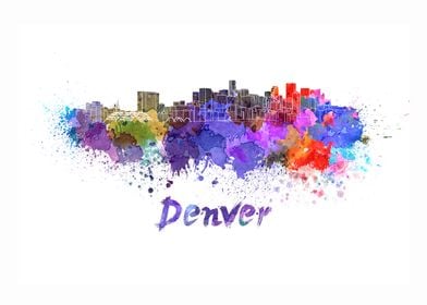 Denver skyline