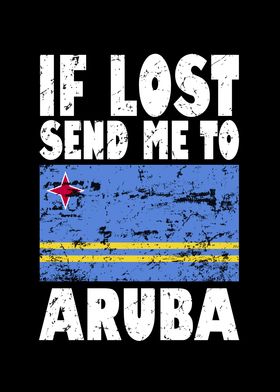 Aruba Flag Saying