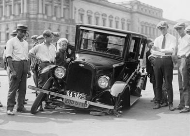 Car Breakdown 1930s