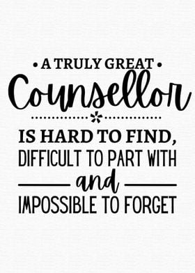 a truly great counsellor