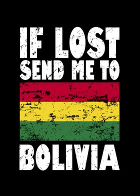 Bolivia Flag Saying