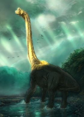 First Light  Brachiosaurus